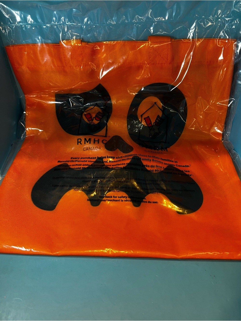 McDonald's Halloween - Orange Tote Bag